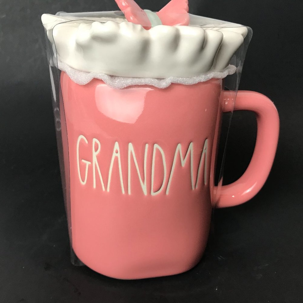 Rae Dunn pink "Grandma" mug